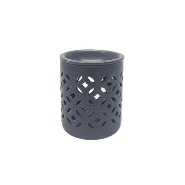 Candela ceramica, alba - 177 - Cadou