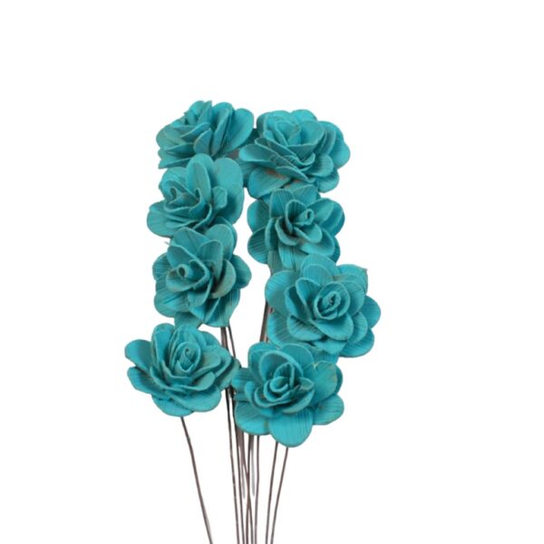 Flori acacia, albastru deschis, 6 cm - Cadou