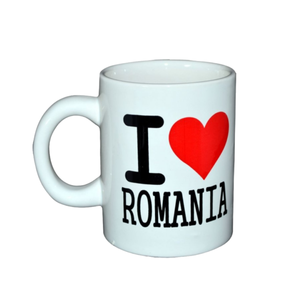 Cana suvenir, I love Romania - Cadou