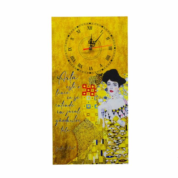 Ceas perete personalizat, Gustav Klimt - Cadou