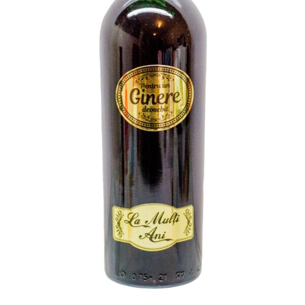 Vin personalizat 0,75L SGR- Pentru un ginere deosebit - Cadou