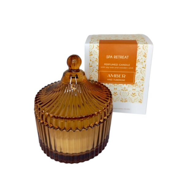 Lumanare parfumata Bartek Candles, Spa retreat, amber&rose - LUM 150 SPA RETREAT - Cadou