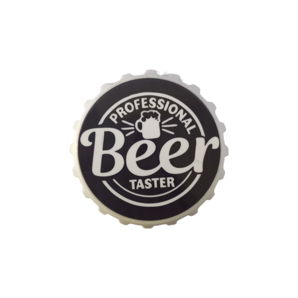 Desfacator sticla bere cu magnet, Professional beer taster - Cadou