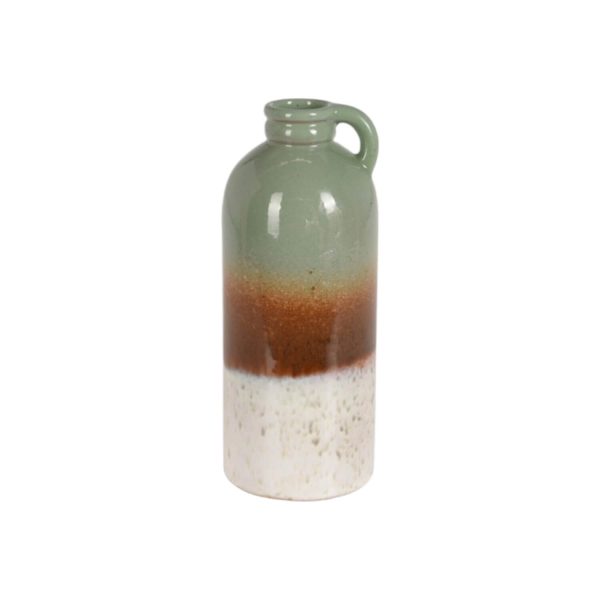 Vaza ceramica 107 - Verde - Cadou