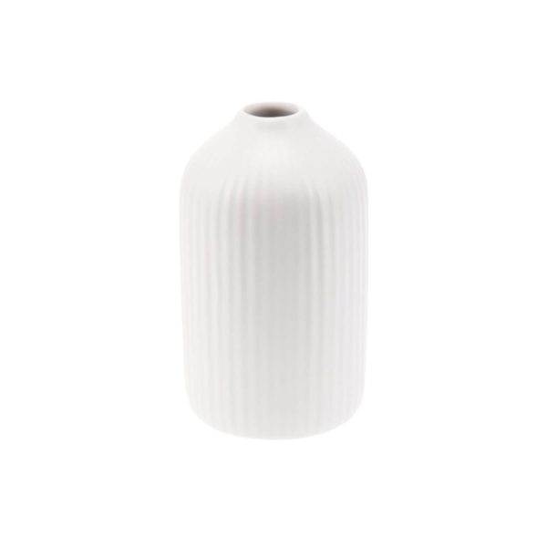 Vaza ceramica 112 - Alb - Cadou