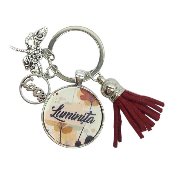 Breloc personalizat cu nume - Luminita - Cadou