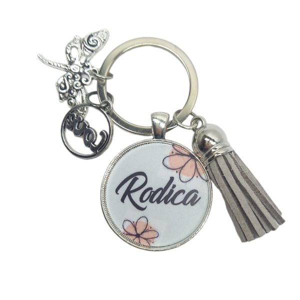 Breloc personalizat cu nume - Rodica - Cadou