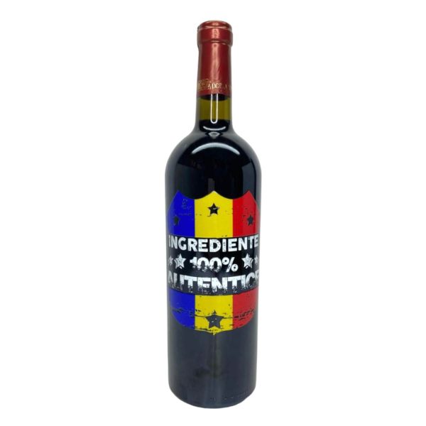 Vin personalizat 0,75L SGR- Ingrediente 100% autentice - Cadou